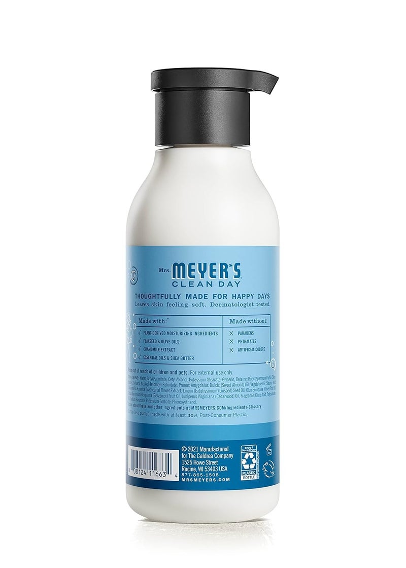 MRS. MEYER'S CLEAN DAY Body Lotion for Dry Skin, Non-Greasy Moisturizer Made with Essential Oils, Rain Water, 46.5 oz, Pack of 3 - Image 3